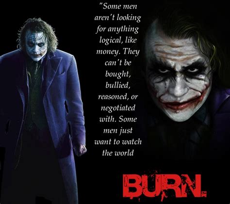 the joker heath ledger quotes about batman